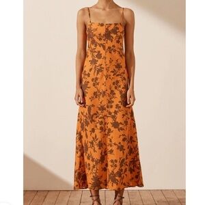 Shona Joy
uli linen bias slip midi dress